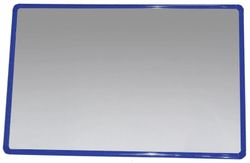 Mirall de seguretat: Alumini blau 120 x 50 cm