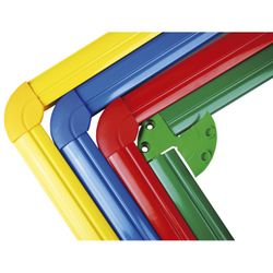 Mirall de seguretat: Alumini vermell 110 x 65 cm