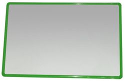 Espejo de seguridad: Aluminio verde 120 x 50 cm