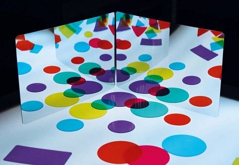 Espejo Libro con 60 formas