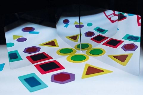 Espejo Libro con 60 formas