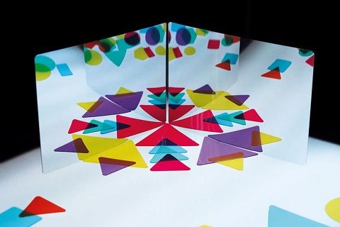 Espejo Libro con 60 formas