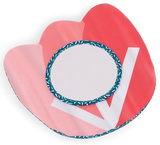 Espejo sensorial para bebés con forma de tulipán