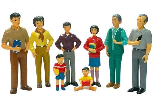 Familia Asiática 8 und.