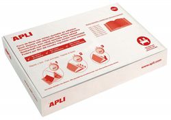 Folre de llibres amb solapa ajustable PVC 300 mm. 100 unt