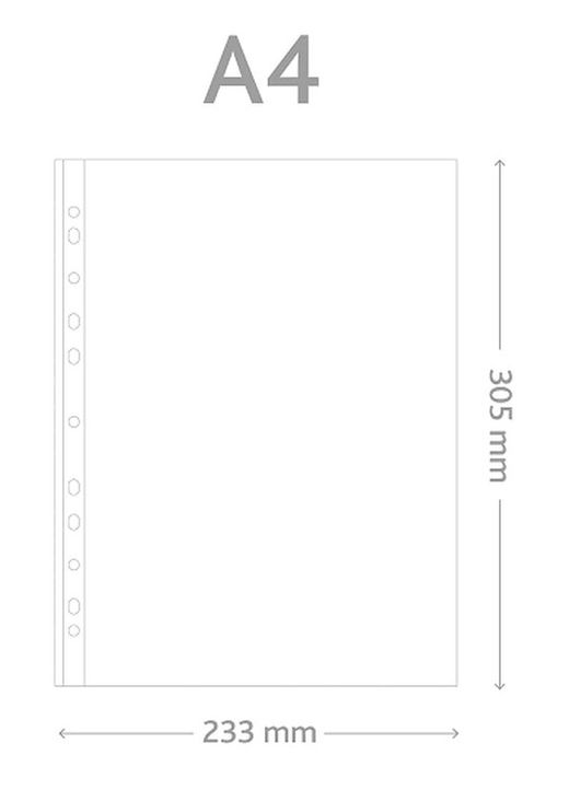 Funda PP Llis DIN A4 galga extra 11 tal.