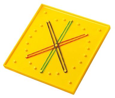 Geoplano círculo/cuadrado