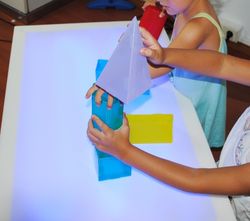 Geos: colores traslúcidos