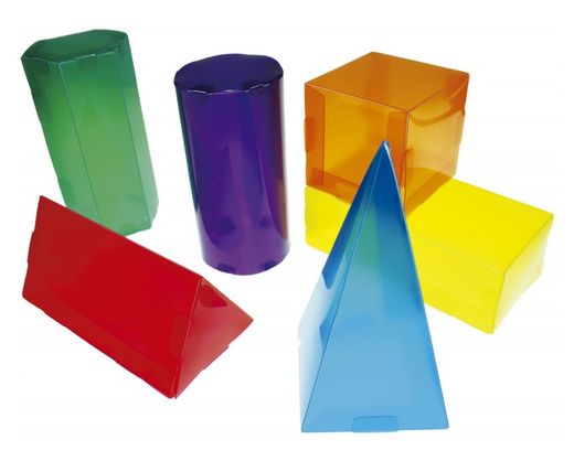 Geos: colores traslúcidos