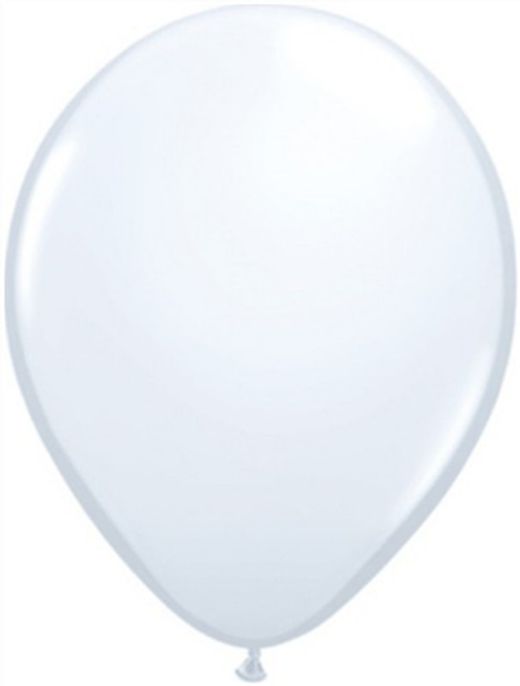 Globos unicolor bolsa 12 und. Blanco