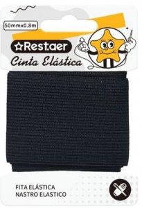 Goma elàstica 5 cm x 80 cm negra