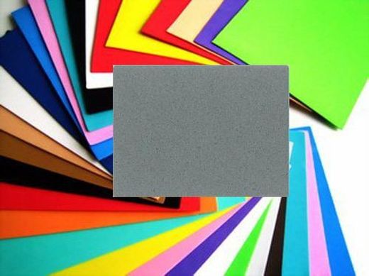 Goma Eva 40 x 60 cm. Gris