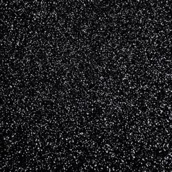 Goma Eva purpurina 400 mm x 600 mm negre