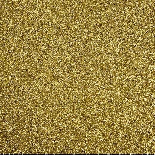 Goma Eva purpurina 400 mm x 600 mm oro