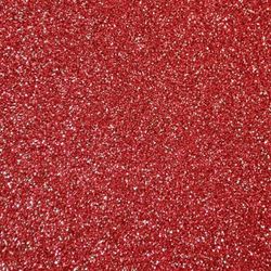 Goma Eva purpurina 400 mm x 600 mm vermell