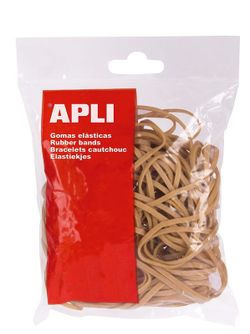 Gomes elàstiques 200 x 3 mm a bossa 100 g