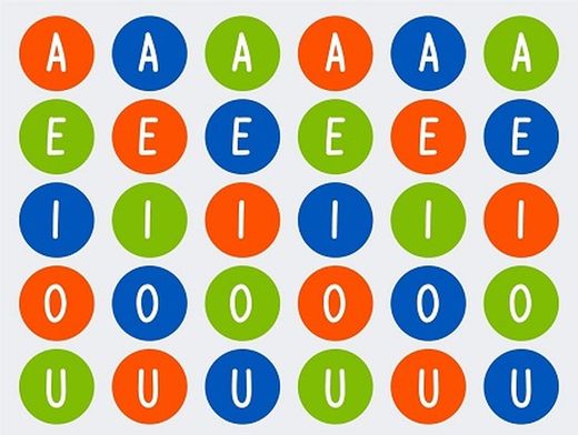 Gomets rotllo vocals Ø 20 mm