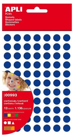 Bossa gomets geomètrics petits permanents, 12 fulles