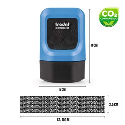 Segell TRODAT ID Protector identitat