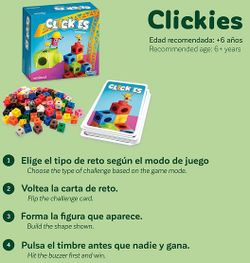 Juego de mesa "Clickies"