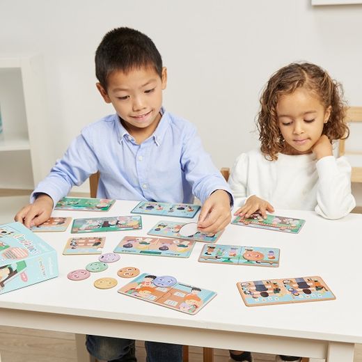 Juego de mesa contra el acoso escolar "Emotiduos"