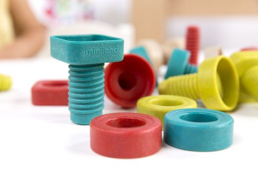 Joc de cargols i femelles ECO Nuts&Bolts