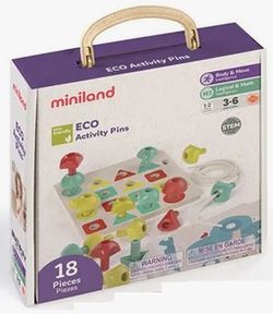 Joc matemàtic ECO Activity Pins