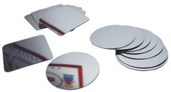 Láminas de Espejo: Círculo y Cuadrados