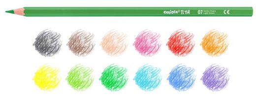 Llapis colors CARIOCA TITA, 12 colors