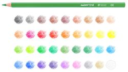 Lápices colores CARIOCA TITA SCHOOL BOX, 120 u