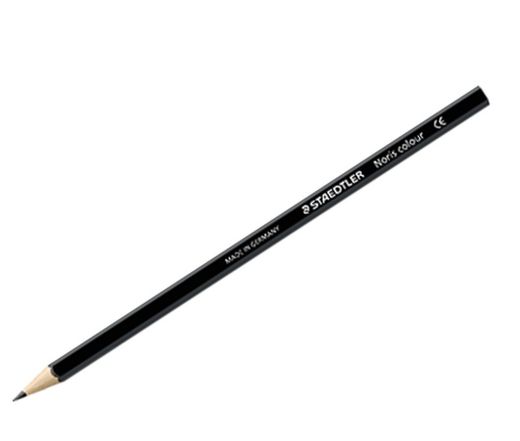Lápiz color NORIS 185-9, negro
