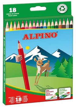 Lápiz color ALPINO 18 colores