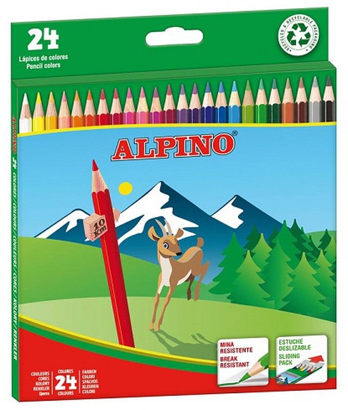 Lápiz color ALPINO 24 colores