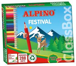 Llapis color Alpino Economy pack 288 unt.