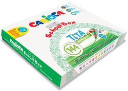 Lápiz color CARIOCA TITA triangular maxi school box, 144 u