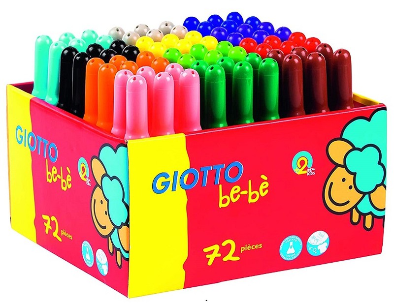 Compra Lapices cera giotto bebe super schoolpack de 40 unidades + 2  sacapauntas