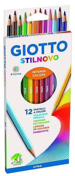 Llapis color GIOTTO STILNOVO 12 unt.
