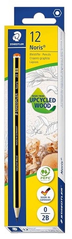 Llapis grafit NORIS 120-0 2B, caixa 12 unt.