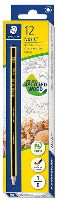 Llapis grafit NORIS 120-1 B, caixa 12 unt.