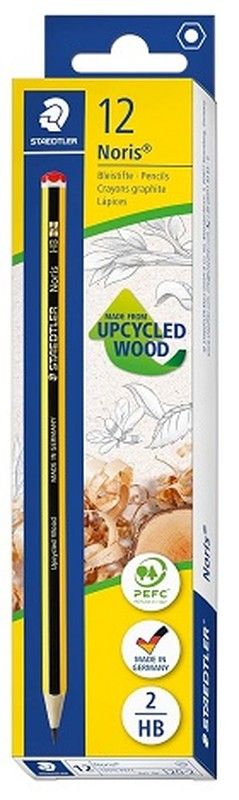 Lápiz grafito NORIS 120-2 HB, caja 12 und.