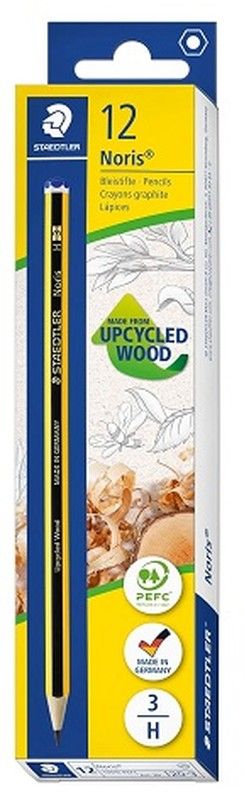 Llapis grafit NORIS 120-3 H, caixa 12 unt.