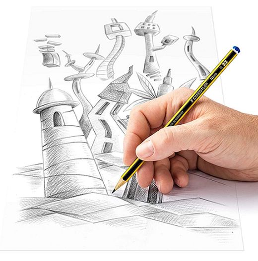 Llapis grafit NORIS 120-3 H, caixa 12 unt.