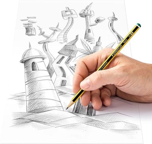 Llapis grafit NORIS 120-4 2H, caixa 12 unt.