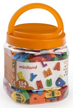 Lletres magnètiques majúscules, 154 pcs