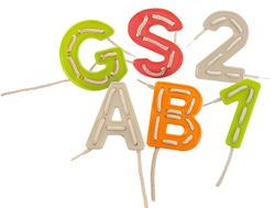 Letras y números para coser ECO Activity 123 ABC