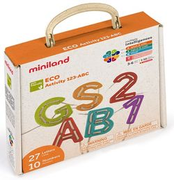 Letras y números para coser ECO Activity 123 ABC