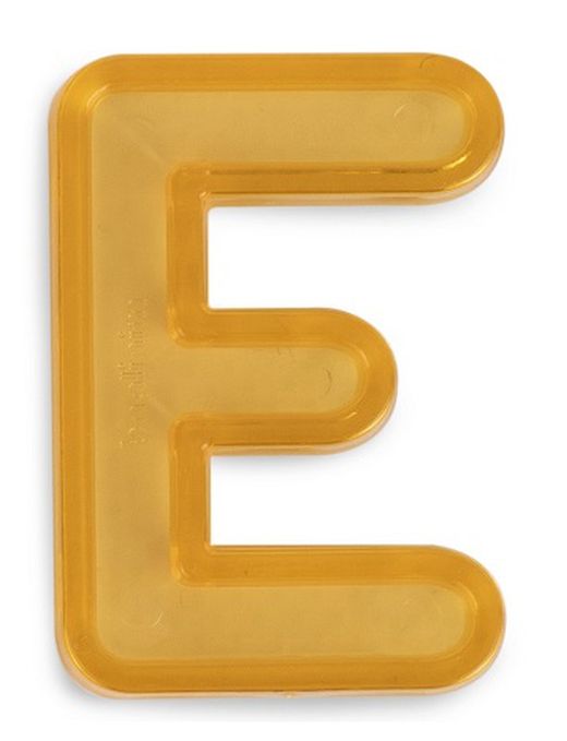 Translucent letras mayúsculas