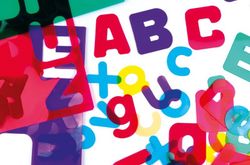 Letras Traslúcidas: Minúsculas