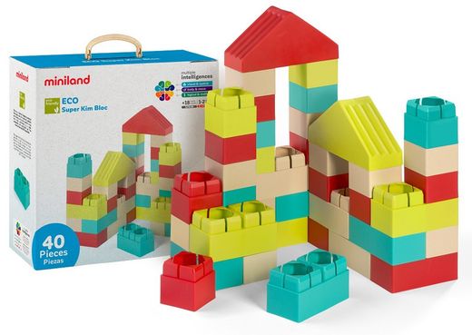 Juego de construcción ECO Super Kim Bloc