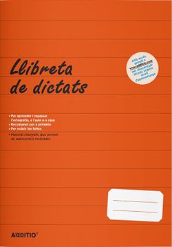 Llibreta d'Dictats Primària ADDITIO (CATALÀ)